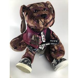 Jonas Brothers Rock Dog Plush guitar, tag, vest, scarf, shoes Build A Bear BaBW